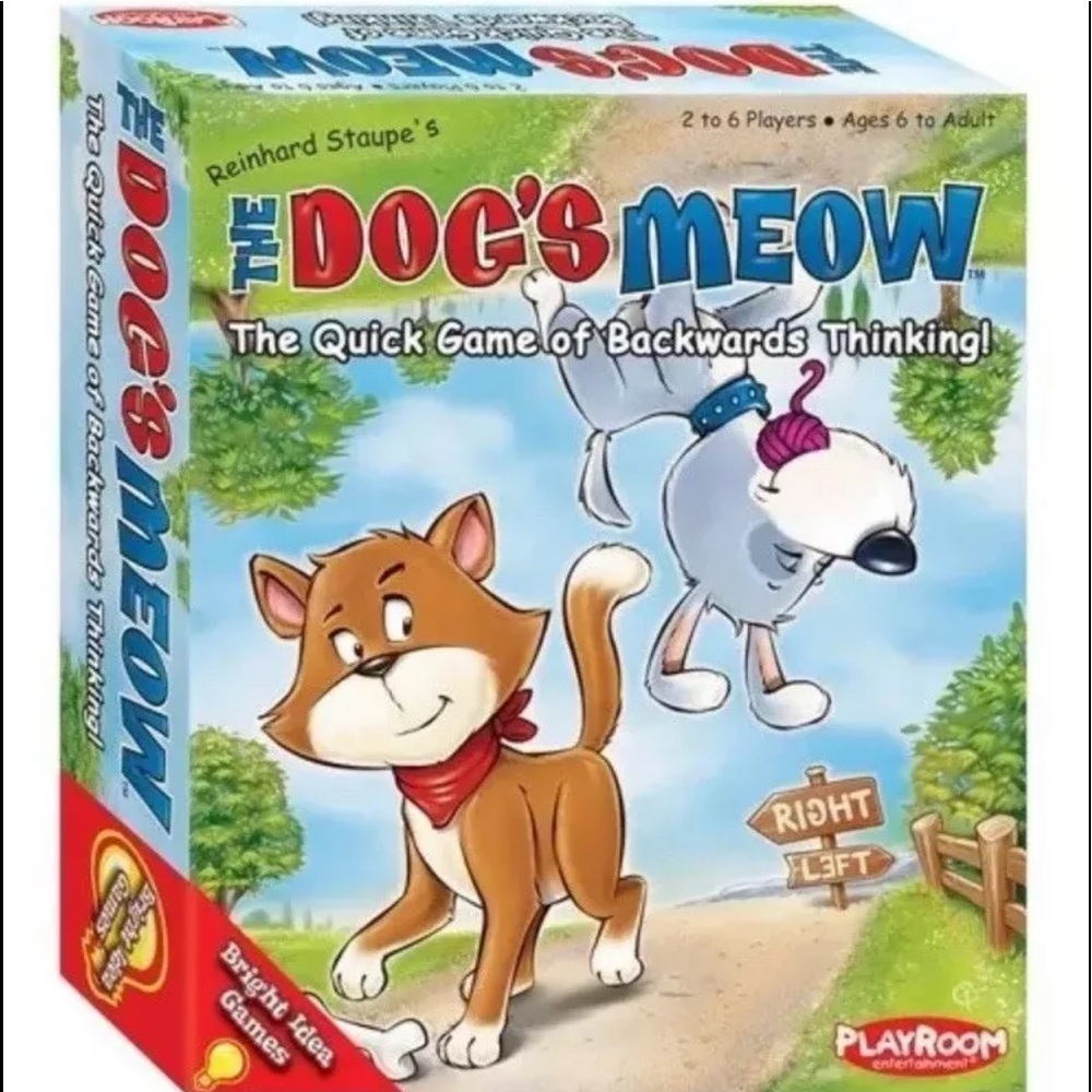 The Dog's Meow board game. Playroom entertainment